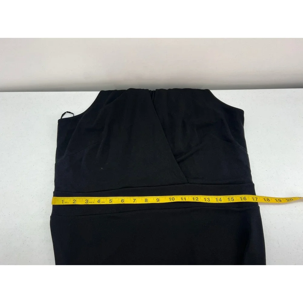 LOFT Black Halter Midi Dress - Picture 7 of 12
